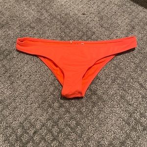 coral roxy bikini bottoms